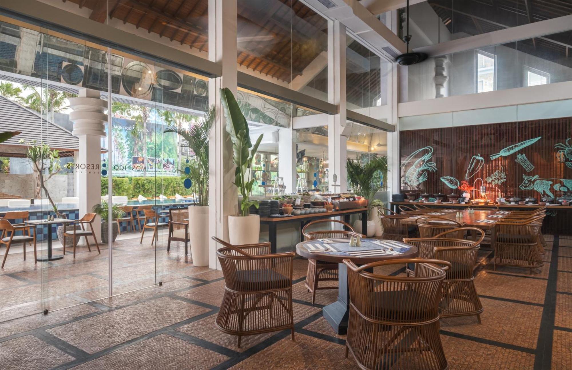 Montigo Resorts Seminyak Luaran gambar The interior of the restaurant